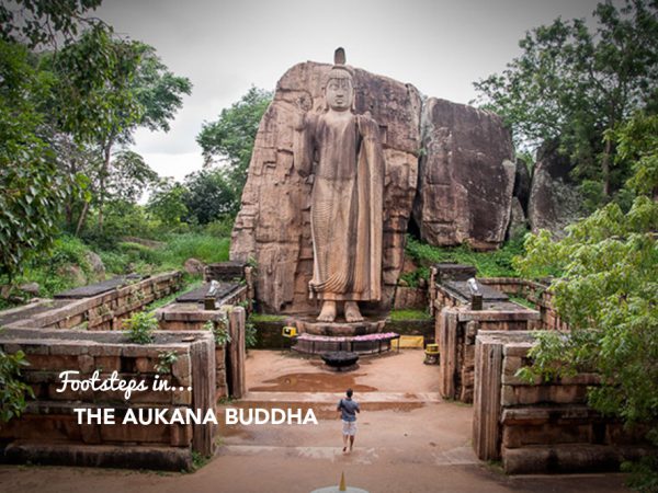 Footsteps at…The Aukana Buddha