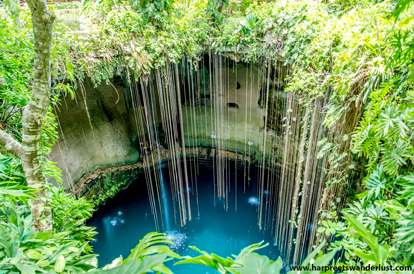 Stunning cenote Ik Kil...something out of a dream!