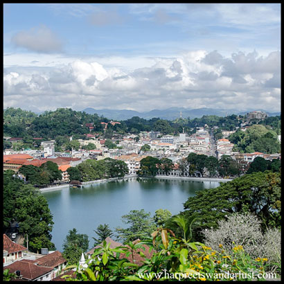View of Kandy from Sekenani Hill area