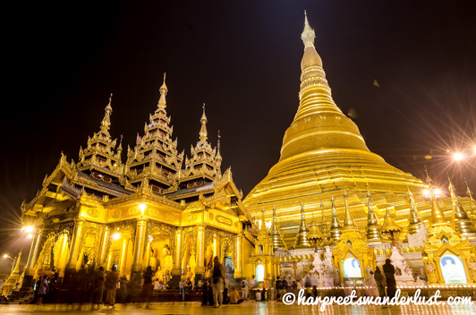 The Shwedagon Pagoda in all its glory. Simply stunning.