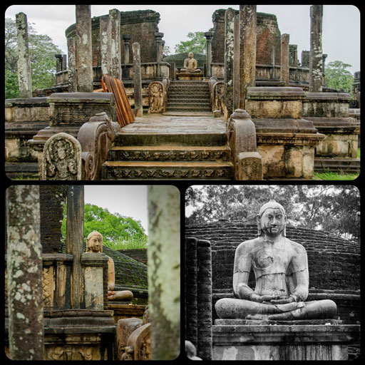 The Vatadage in the Polonnaruwa Quadrangle