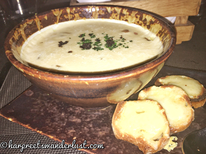 Soup Course - rustic, luscious white bean soup