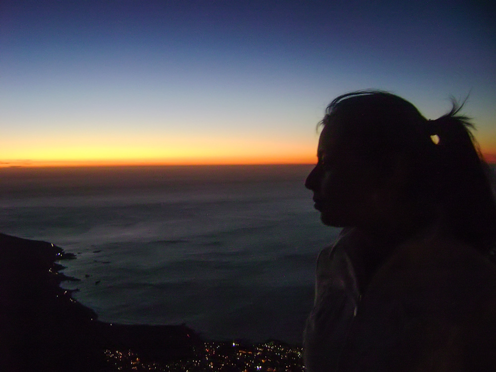 My very first Wanderlust Sunset...Table Mountain, Cape Town