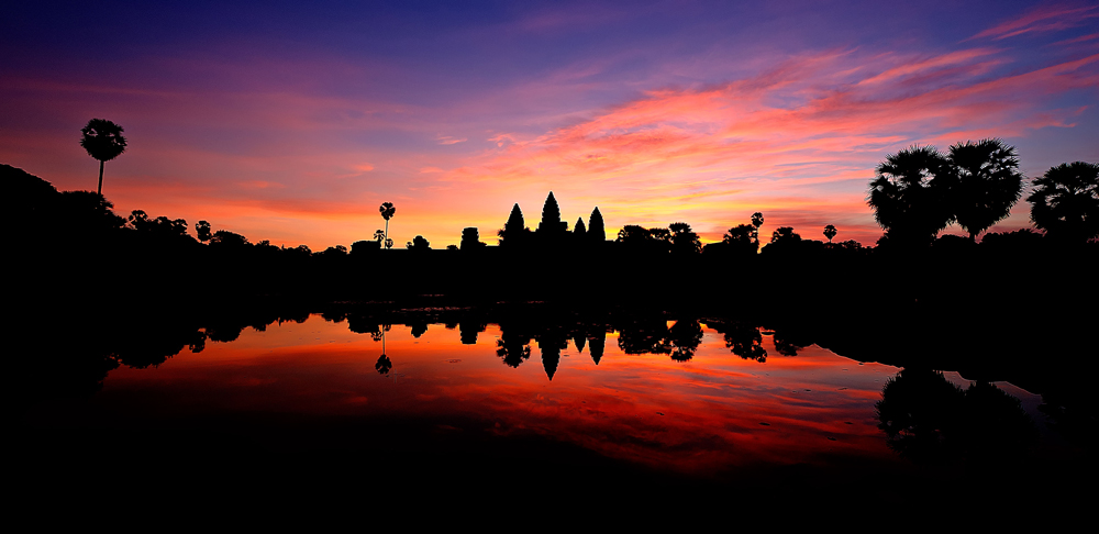 Daybreak over Angkor Wat 