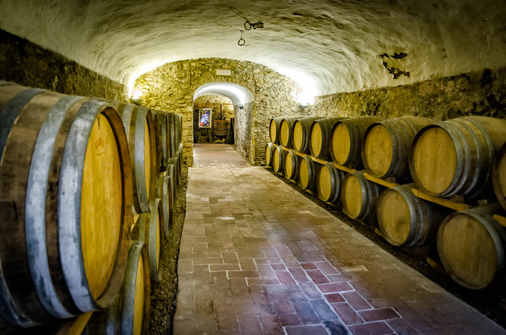 The Cellars at Castello di Meleto