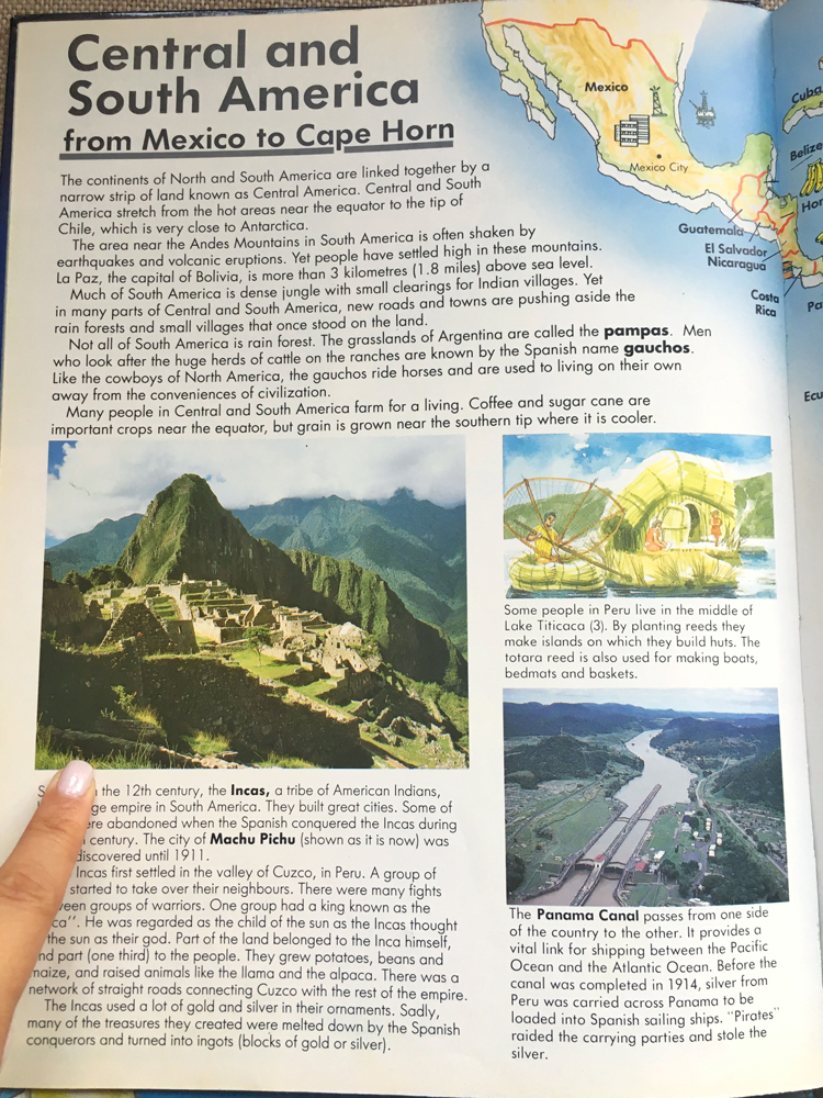 The start of my obsession with Machu Picchu!