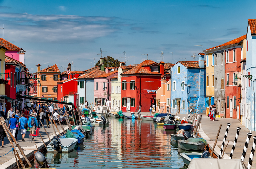 More cute, colourful houses in Burano