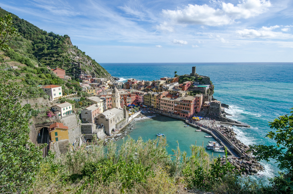 My postcard picture shot of Vernazza
