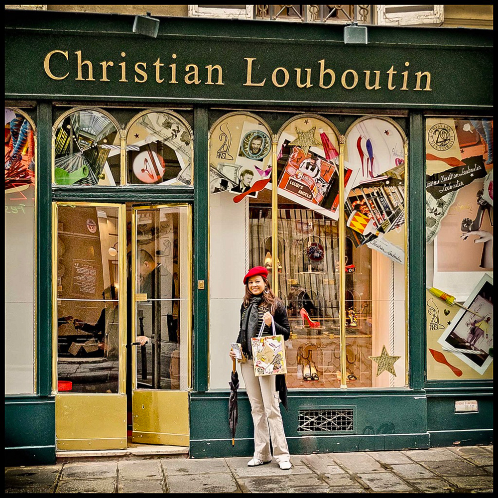 Christian Louboutin on Rue St Honore