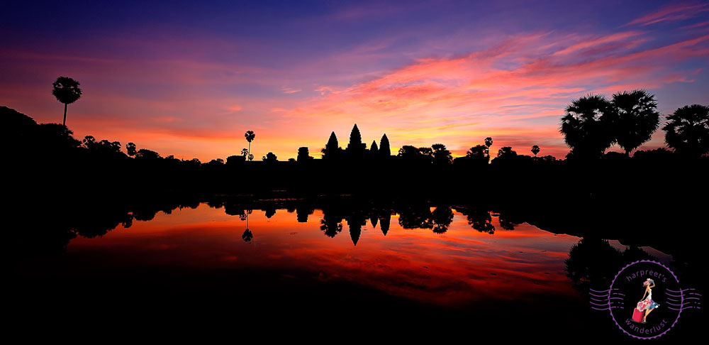 The most magical sunrise in Angkor Wat 