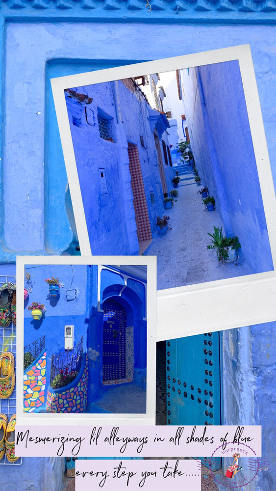 The charming alleyways of Chefchaouen