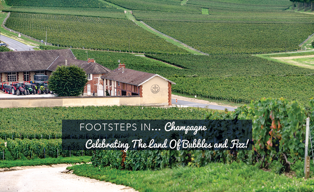 Footsteps in Champagne…Celebrating The Land of Bubbles and Fizz!