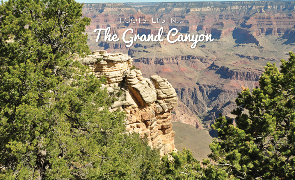 Footsteps in….The Grand Canyon!