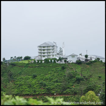 The first glimpse of the Heritance Tea Factory