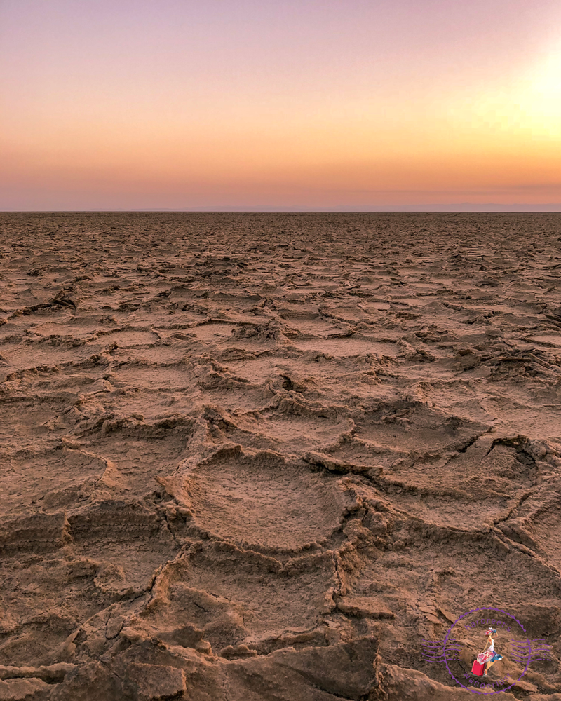 Salt flats in the Danakil Depression, Afar region